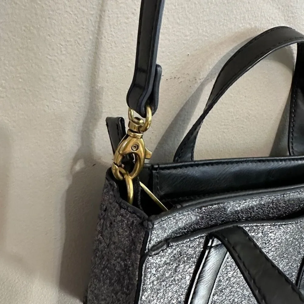 Fossil Maisie Mini Metallic Satchel